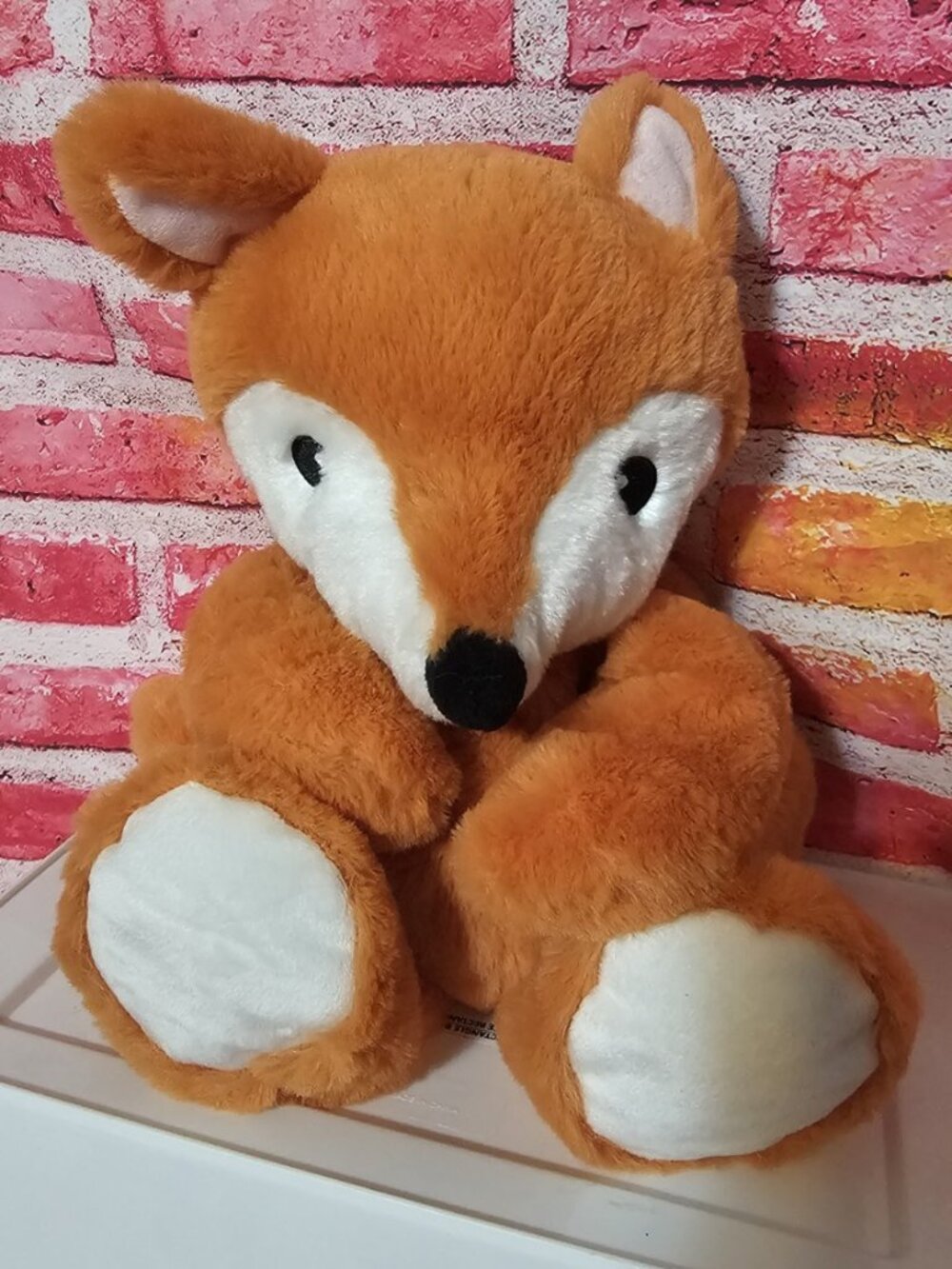 Fox Weighted 2lbs Stuffed Animal Plush Comforting, Soft 14"